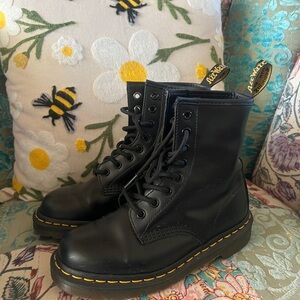 Dr. Martens Black Combat Boots